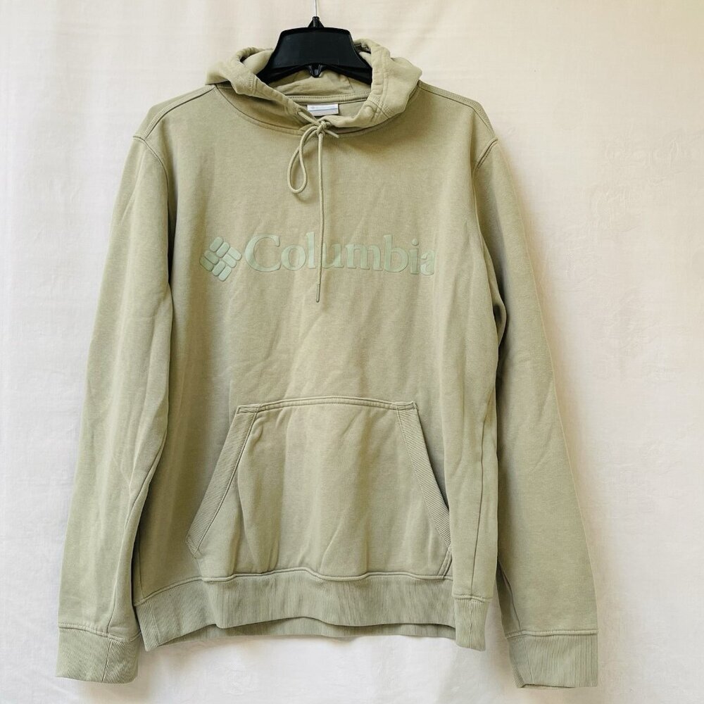 Columbia Womens Large‎ Hoodie Long Sleeve Sweatshirt Kangaroo Pocket Logo Travel